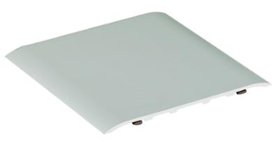 Couvre-Joints de Sol Alu Adhésif Bords Biseautés Incolore 3m