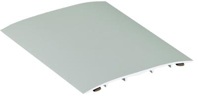 Couvre-Joints de Sol Alu Adhésif Bords Biseautés Incolore 3m