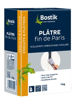 Plâtre fin 1kg