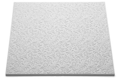 Decoflair Bianco T107 Dalle Plafond 500x500x10mm, Pack 2m²