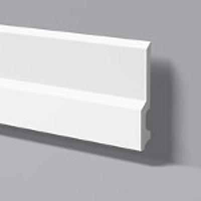 Plinthe Wallstyl FD22 de 2 mètres, à peindre pour une finition murale élégante