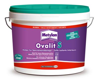 Colle Ovalit S Isolants Intérieurs 12kg