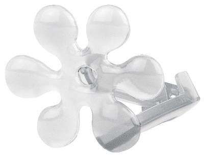 Pince Pour Nappe Fleur Transparente Lot de 4 Pinces