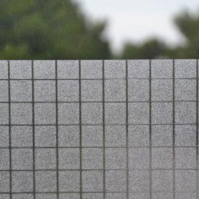 Film vitrostatique 3D Damier
