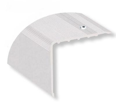 Nez de Marches "Dessus Striés" Inter-Strié Alu Incolore 54 x 45 mm 3 m