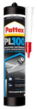 Colle Acrylique PL100 Hight Tack Blanche 380g