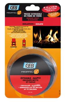 Propfeu : Tresse Extensible en Fibre de Verre 10mmx2.5m