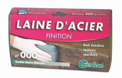 Laine d'acier n°000 finition 200g