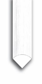Quart de Rond Enrobé Blanc 15 x 15 mm 2.20 m