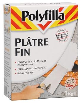 Plâtre fin 1 kg