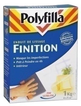 Enduit de lissage poudre pour finition 1kg