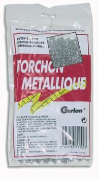 Torchon métallique moyen en sachet