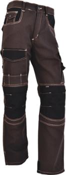 Pantalon Élite Extensible Anthracite Avec Genouillères