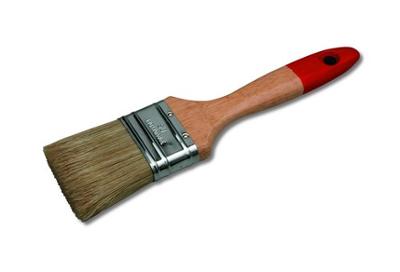 Brosse plate pro pour peinture glycéro
