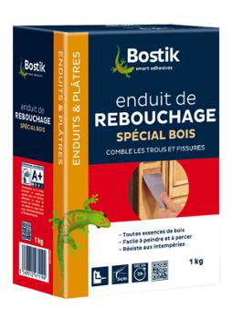 Enduit de rebouchage bois poudre 1kg