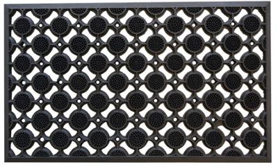 Grille Caoutchouc Pastilles Picots 45 x 75 cm