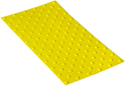 Dalles podotactiles "Accessdal" polyuréthane, 820x400mm jaunec Ral 1023