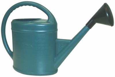 Arrosoir Ovale Parisien avec Pomme Vert Métal 6L