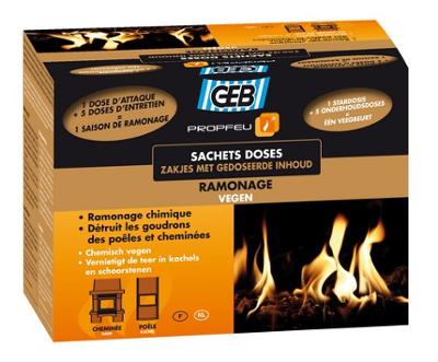 Propfeu Poudre de Ramonage : 15 Sachets Dose de 50g