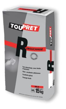 Enduit de rebouchage fibré Toupret R poudre 15kg