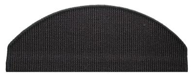 Tapis Escalier Sisal Black 28 x 65 cm