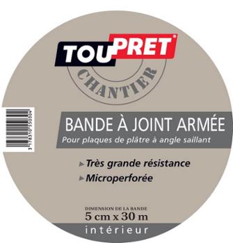 Bande à joints armée 5cmx30m