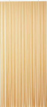 Rideau de porte lanières Tahiti brun/beige 90x220cm