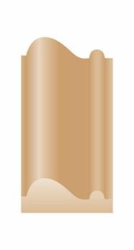 Moulure de Décoration Brute P2 24 x 9 mm 2.20 m