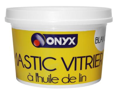 Mastic vitrier à l'huile de lin blanc 1kg