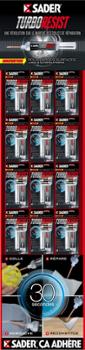 Colle bi-composant Turbo Resist seringue 10g, box de 48 unités