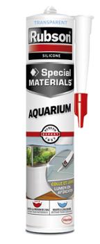 Mastic pour aquarium Special Materials translucide 280 ml pour une étanchéité parfaite