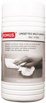 Lingettes multi-usages 20x27cm, pot de 80 lingettes