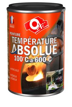 Peinture Haute Température noir 250ml