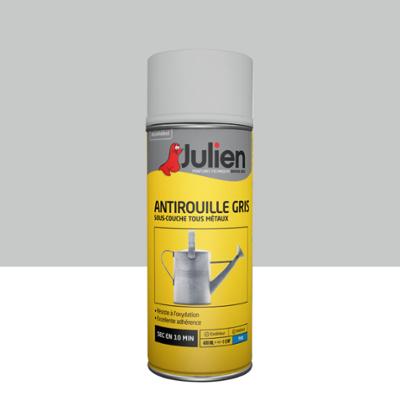Aérosol Antirouille tous métaux 400ml Gris Mat