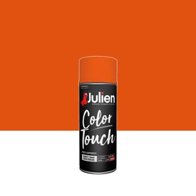 Aérosol Color Touch multi-supports 400ml Mandarine Brillant
