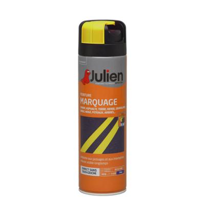 Aérosol peinture marquage 500ml Jaune fluo