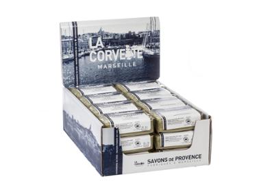 Savon de Marseille parfumé 100g présentoir comptoir assorti x24
