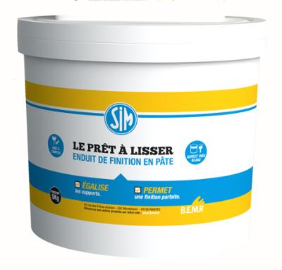 Sim Le Prêt à Lisser Enduit de Finition Pâte 5kg