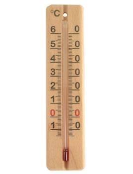 Thermomètre Bois Petit Modèle 14 cm