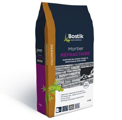 Mortier Réfractaire Poudre Gris Foncé 5 kg