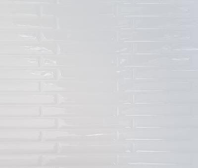 Carrelage Adhésif 3D Listel Blanc