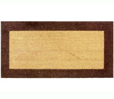 Tapis coco 17mm Ecru/Marron