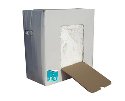 Chiffon d'Essuyage Blanc Fin Carton de 10 kg
