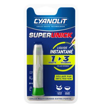 Super Unick Instantané Infiltration 2 g Tube Vert