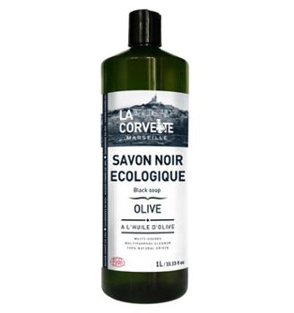 Savon Noir à l'Huile d'Olive La Corvette 1L