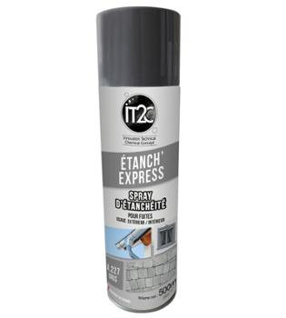 IT2C Etanch Express Spray Etanchéité Souple 500ml Gris