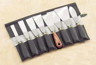 Trousse couteau peintre