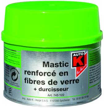 Mastic Renforcé en Fibres de Verre + Durcisseur