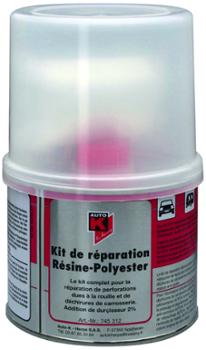 Kit de Réparation Résine Polyester 500g