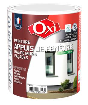 Peinture extérieure pour Appuis de Fenêtre 1L, haute protection contre les intempéries